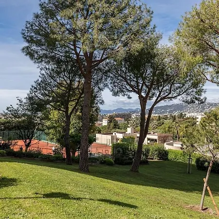 Elegant 2 Bed With Pool In Juan Les Pins Lägenhet Antibes