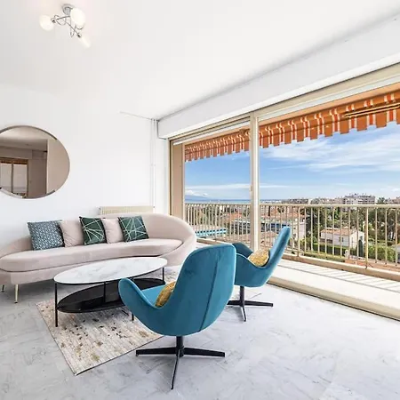Appartement Elegant 2 Bed With Pool In Juan Les Pins