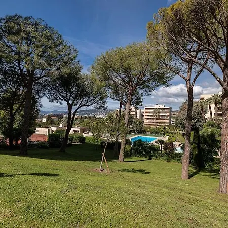Elegant 2 Bed With Pool In Juan Les Pins Apartament Antibes