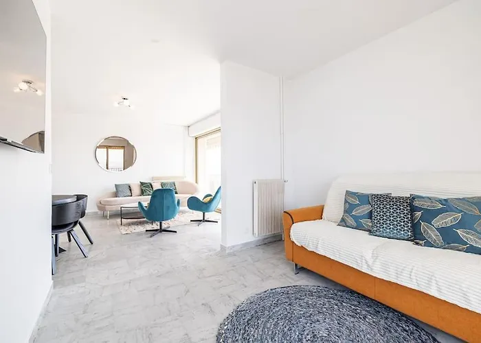 Apartman Elegant 2 Bed With Pool In Juan Les Pins Antibes