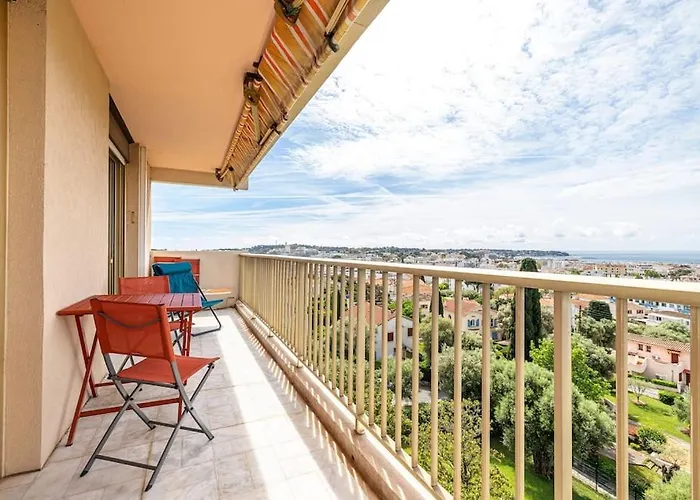 Elegant 2 Bed With Pool In Juan Les Pins Apartman *